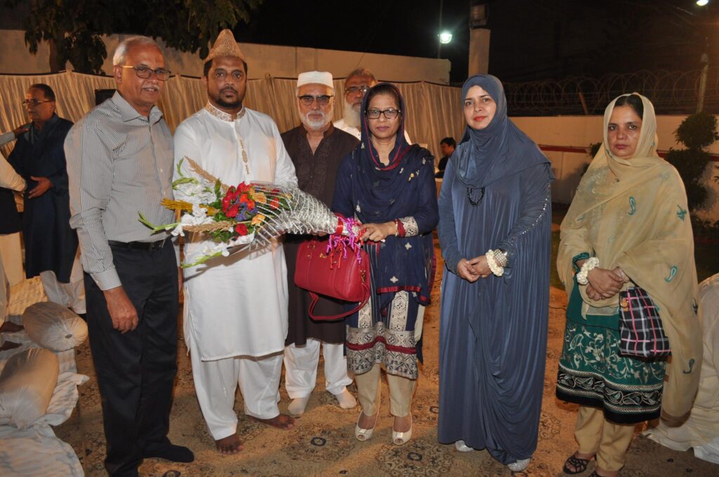 Highlights of literary, cultural and social activities. The services of Mahmood Ahmed Khan are at the forefront. He is the Chief Organizer of Sakinan e Shahar e Quaid and its Aalmi Mushaira.
